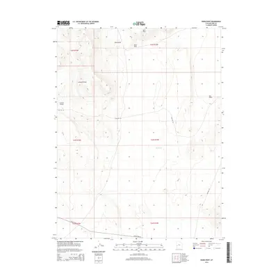 2014 Map of Warm Point, 2014 Print