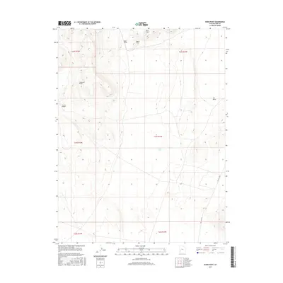 2017 Map of Warm Point, 2017 Print
