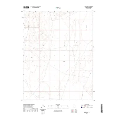 2023 Map of Warm Point, 2023 Print