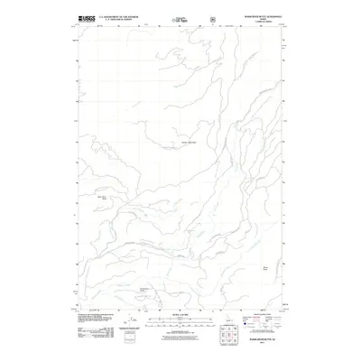 2011 Map of Warm River Butte, 2011 Print