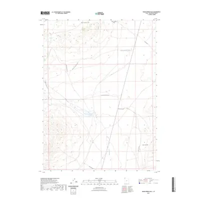 2023 Map of Warm Spring Hills, 2023 Print