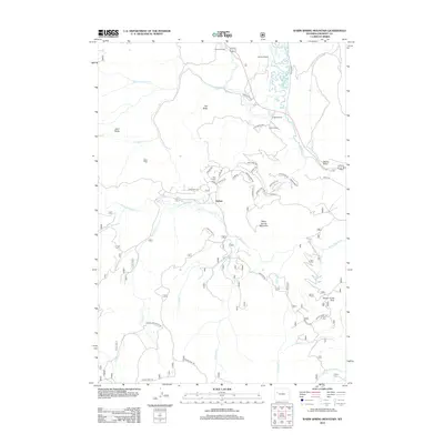 2012 Map of Warm Spring Mountain, 2012 Print