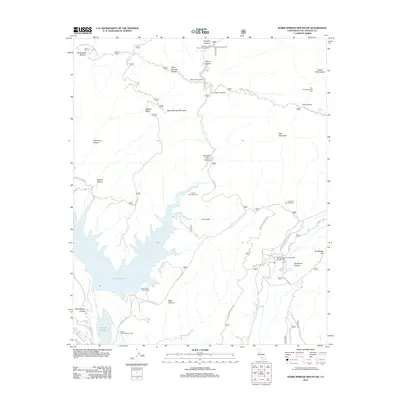 2012 Map of Warm Springs Mountain, 2012 Print