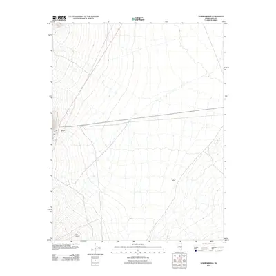 2012 Map of Warm Springs, 2012 Print
