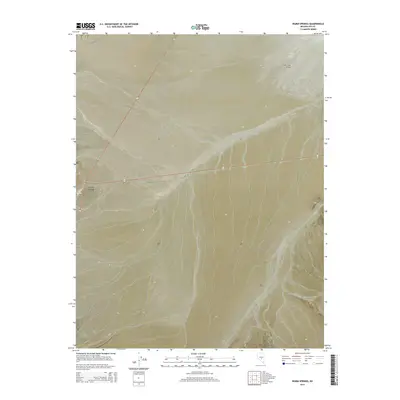2014 Map of Warm Springs, 2014 Print