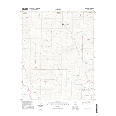 2017 Map of Warm Springs, 2017 Print