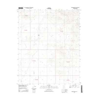 2014 Map of Warm Springs SE, 2014 Print