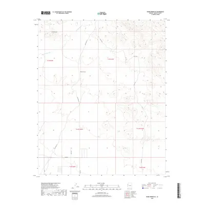 2018 Map of Warm Springs SE, 2018 Print