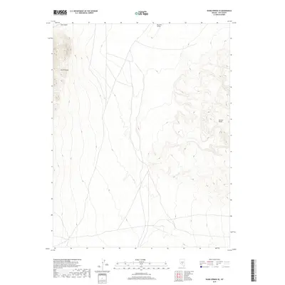 2018 Map of Warm Springs SE, 2018 Print