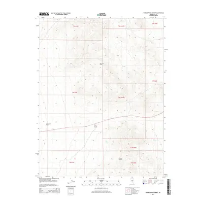 2014 Map of Warm Springs Summit, 2014 Print