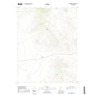 2018 Map of Warm Springs Summit, 2018 Print