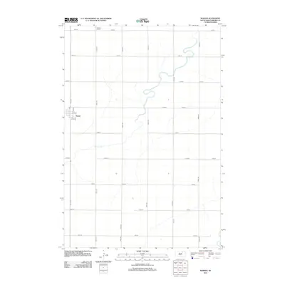 2012 Map of Warner, 2012 Print
