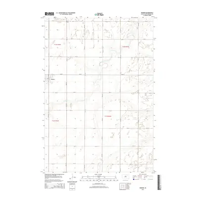 2015 Map of Warner, 2015 Print