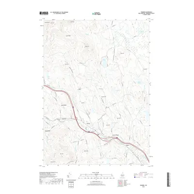 2018 Map of Warner, 2018 Print