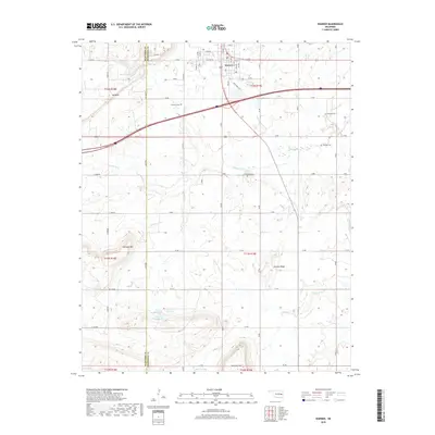 2018 Map of Warner, 2018 Print