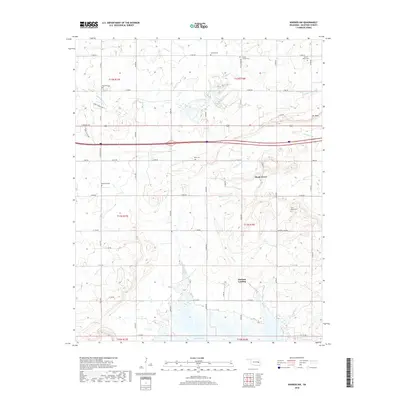 2018 Map of Warner NW, 2018 Print