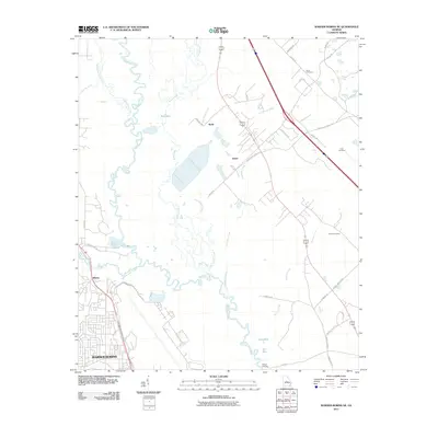 2011 Map of Warner Robins NE, 2011 Print