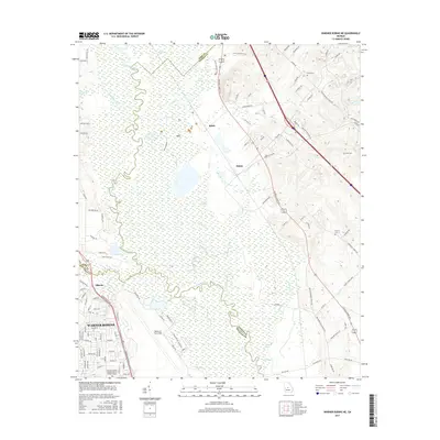 2017 Map of Warner Robins NE, 2017 Print