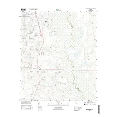2017 Map of Warner Robins SE, 2017 Print
