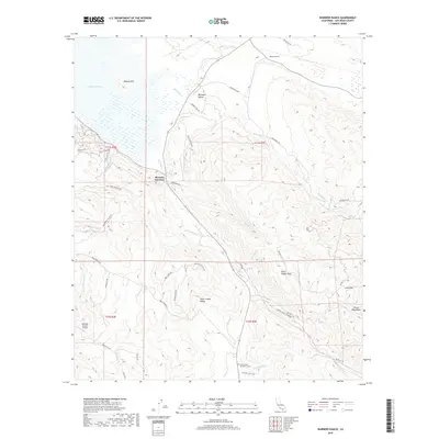 2018 Map of Warners Ranch, 2018 Print