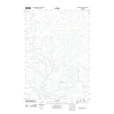 2011 Map of Warnicke Creek, 2011 Print