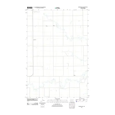 2011 Map of Warnke Hill, 2011 Print