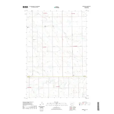 2020 Map of Warnke Hill, 2020 Print