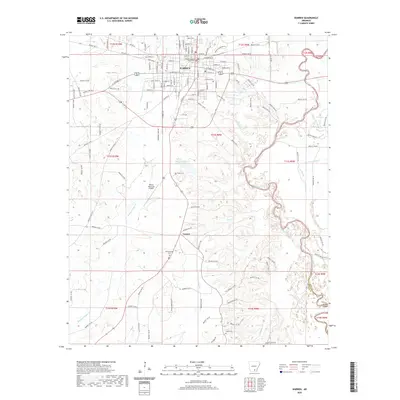2020 Map of Warren, 2020 Print
