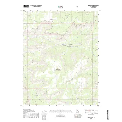 2020 Map of Warren Canyon, 2020 Print