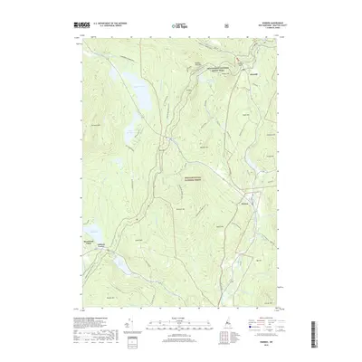 2018 Map of Warren, 2018 Print