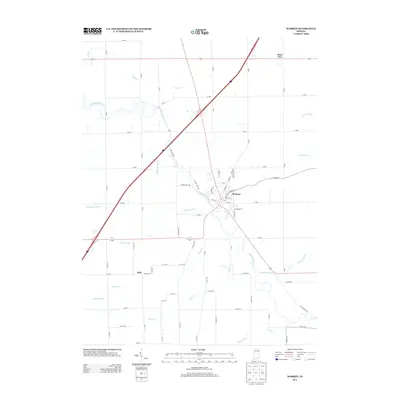 2013 Map of Warren, 2013 Print