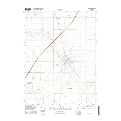 2016 Map of Warren, 2016 Print