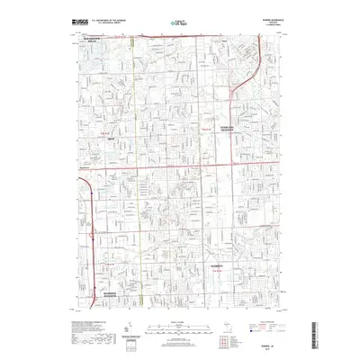2019 Map of Warren, 2019 Print