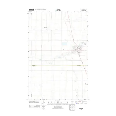 2013 Map of Warren, 2013 Print