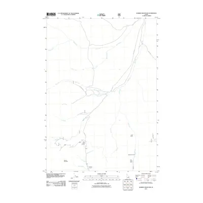 2011 Map of Warren Mountain, 2011 Print