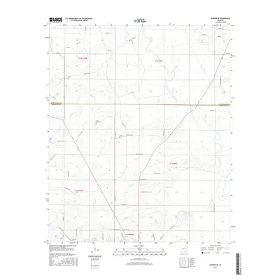 2017 Map of Warren NE, 2017 Print
