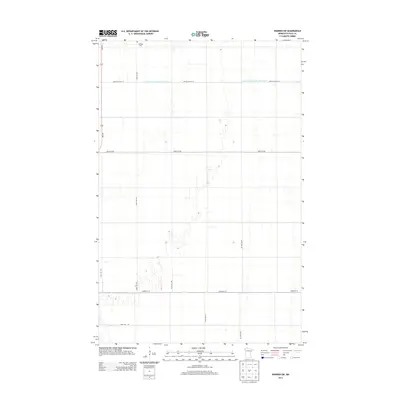 2013 Map of Warren SW, 2013 Print