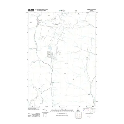 2012 Map of Warren, 2012 Print