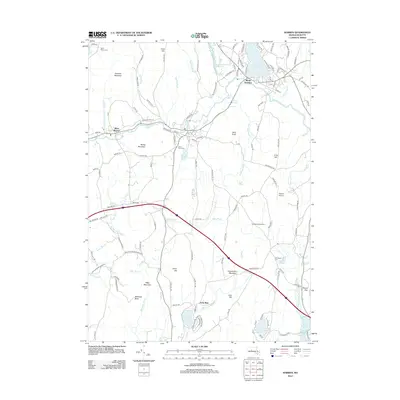 2012 Map of Warren, 2012 Print