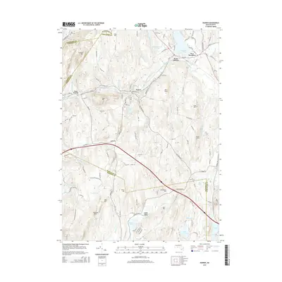 2015 Map of Warren, 2015 Print