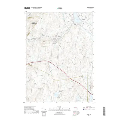 2018 Map of Warren, 2018 Print