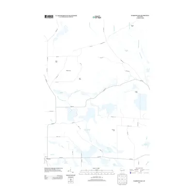 2013 Map of Warrens East, 2013 Print