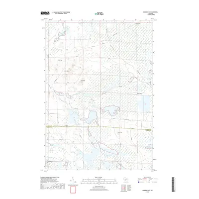2018 Map of Warrens East, 2018 Print