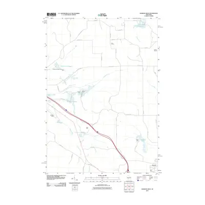 2010 Map of Warrens West, 2010 Print