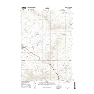 2015 Map of Warrens West, 2015 Print