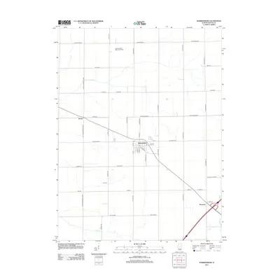 2012 Map of Warrensburg, 2012 Print