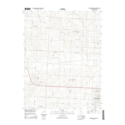 2014 Map of Warrensburg West, 2014 Print