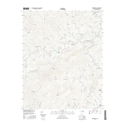 2016 Map of Warrensville, 2016 Print