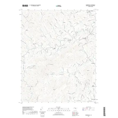 2019 Map of Warrensville, 2019 Print