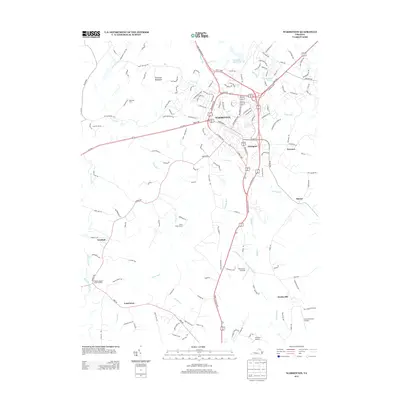 2013 Map of Warrenton, 2013 Print